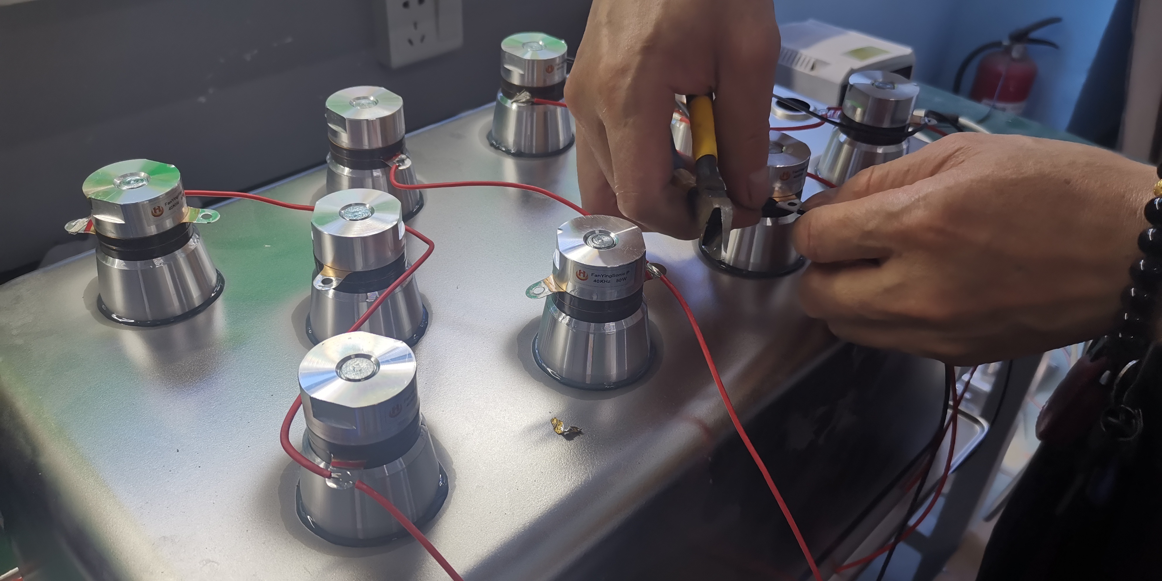 超聲波換能器連接電路 超聲波換能器連接電路