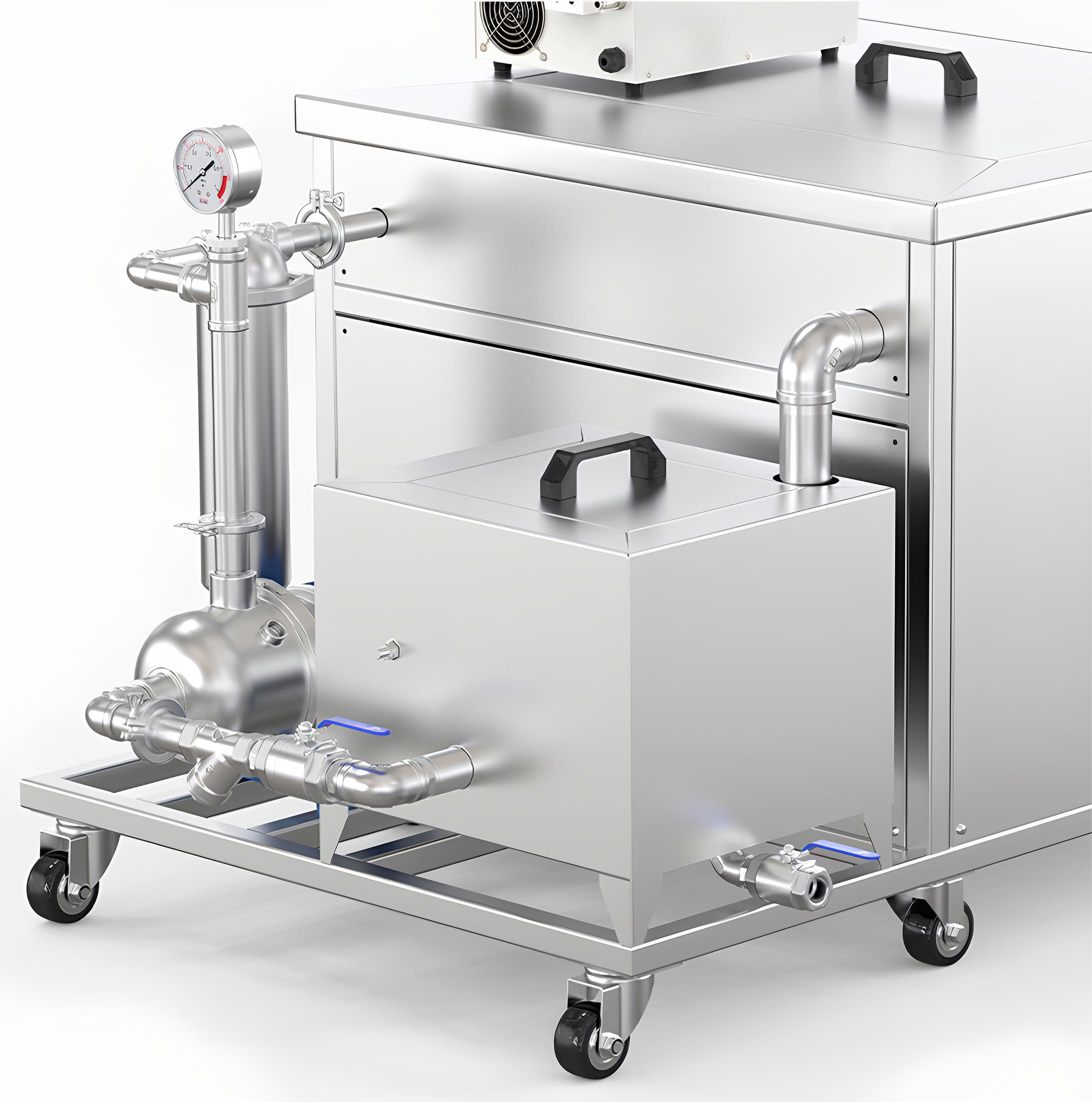 冠博仕GM36135L單槽過濾循環(huán)超聲波清洗機(jī) | 135L/1800W | 防止二次污染與節(jié)省清洗液