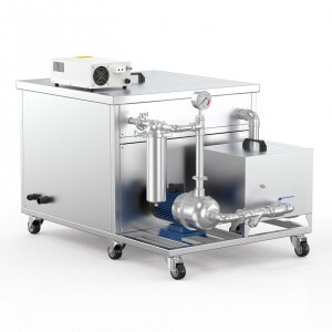 冠博仕GM72360L單槽過(guò)濾循環(huán)超聲波清洗機(jī) | 360L/3600W | 工業(yè)級(jí)除油除銹設(shè)備可清洗桿角件、角碼、彎管、墊片